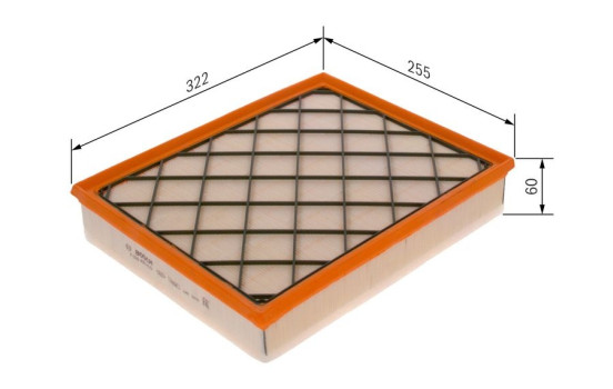 Filtro de aire S0410 Bosch, Imagen 5