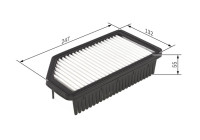 Filtro de aire S0414 Bosch