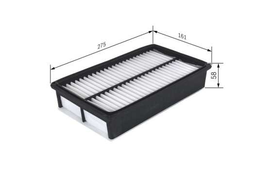 Filtro de aire S0444 Bosch
