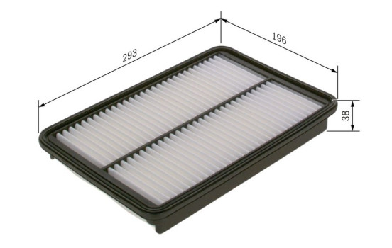 Filtro de aire S0446 Bosch, Imagen 6