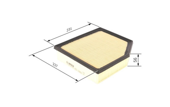 Filtro de aire S0456 Bosch