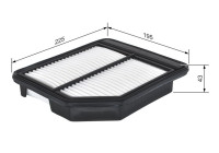 Filtro de aire S0472 Bosch
