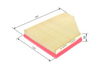 Filtro de aire S0484 Bosch