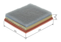Filtro de aire S0511 Bosch