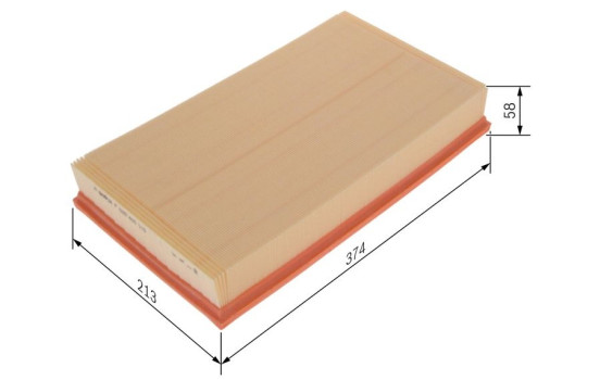 Filtro de aire S0515 Bosch, Imagen 5