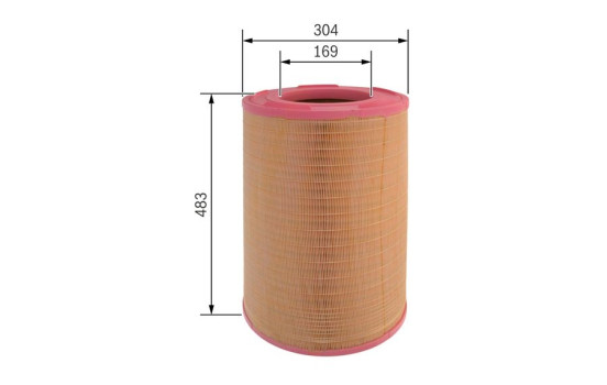Filtro de aire S0540 Bosch, Imagen 5