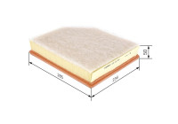 Filtro de aire S0567 Bosch