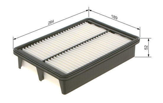 Filtro de aire S0587 Bosch, Imagen 5