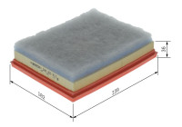Filtro de aire S0613 Bosch