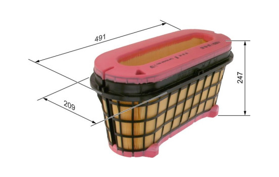 Filtro de aire S0683 Bosch, Imagen 5