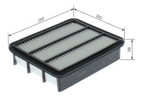 Filtro de aire S0744 Bosch