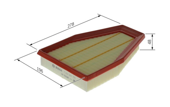 Filtro de aire S0755 Bosch, Imagen 5