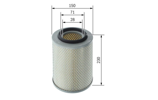 Filtro de aire S0761 Bosch, Imagen 5