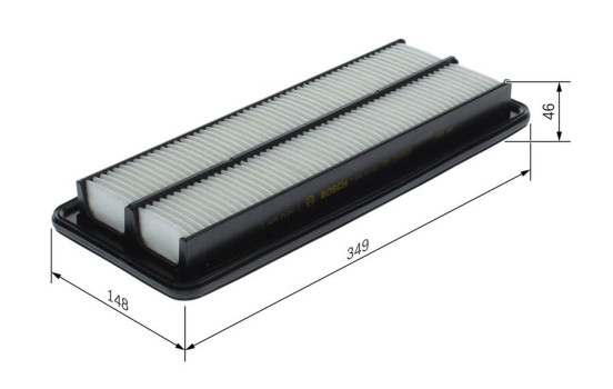 Filtro de aire S0812 Bosch, Imagen 5