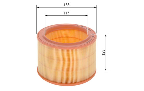 Filtro de aire S2154 Bosch, Imagen 5