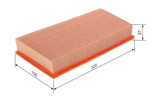 Filtro de aire S2200 Bosch, Imagen 2