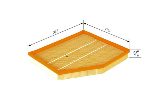 Filtro de aire S3101 Bosch, Imagen 2