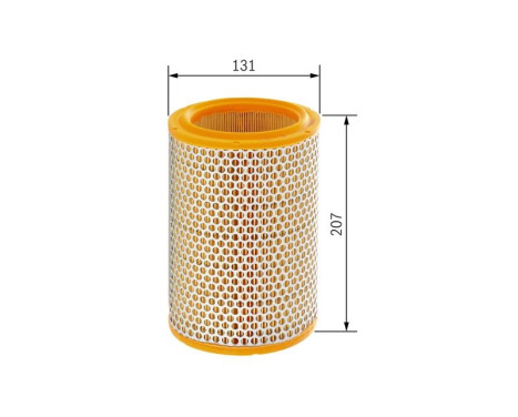 Filtro de aire S3161 Bosch