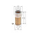 Filtro de aire S3200 Bosch