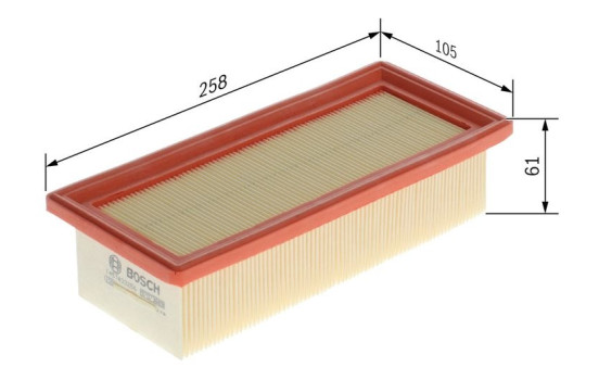 Filtro de aire S3256 Bosch, Imagen 5
