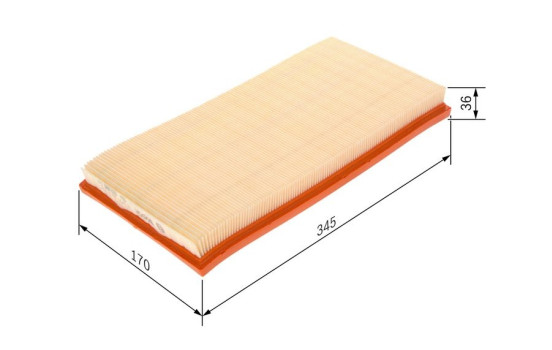 Filtro de aire S3272 Bosch, Imagen 5