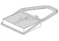 Filtro de aire S3322 Bosch