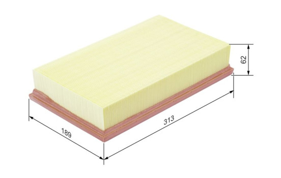 Filtro de aire S3331 Bosch, Imagen 4
