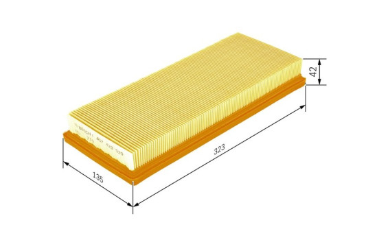 Filtro de aire S3520 Bosch, Imagen 2