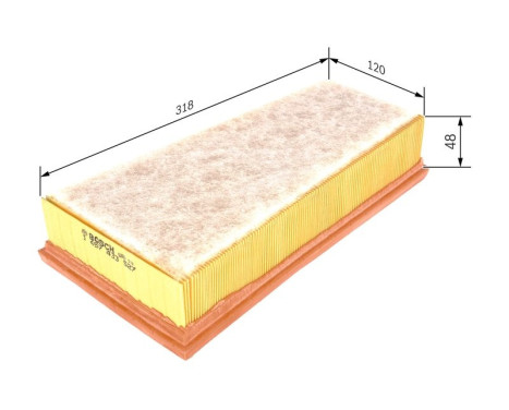 Filtro de aire S3527 Bosch