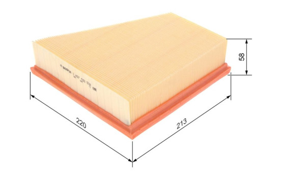 Filtro de aire S3532 Bosch, Imagen 2