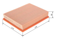 Filtro de aire S3747 Bosch