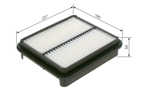Filtro de aire S3956 Bosch, Imagen 6