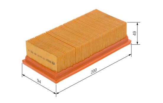 Filtro de aire S9030 Bosch, Imagen 5