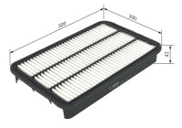Filtro de aire S9162 Bosch