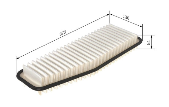 Filtro de aire S9163 Bosch, Imagen 5
