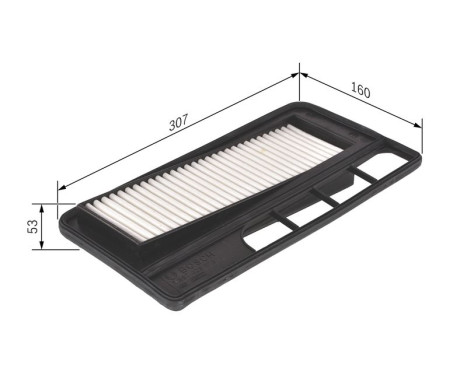 Filtro de aire S9173 Bosch