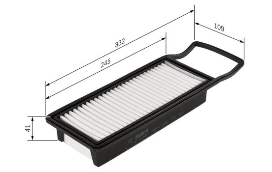 Filtro de aire S9191 Bosch