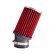 Filtro de aire Simoni Racing Universal + apto para Abarth 500 - 91mm - Rojo SR FSRUP, Miniatura 2