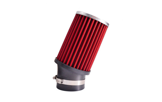 Filtro de aire Simoni Racing Universal + apto para Abarth 500 - 91mm - Rojo SR FSRUP, Imagen 2