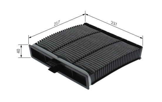 Filtro de carbón activo R2394 Renault Bosch, Imagen 6