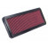 Filtro de repuesto K&N apto para Porsche 924 Turbo (33-2570) K&N