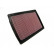 Filtro de repuesto K&N compatible con (33-2749) K&N