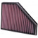 Filtro de repuesto K&N compatible con BMW 118D 2.0L-L4 Diesel (33-2942) K&N