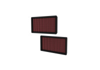 Filtro de repuesto K&N compatible con BMW 760Li (F02) V12 2012-2015 y 760Li (G12) V12 2015-2022 (juego de 1) 33-5124 K&N