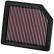 Filtro de repuesto K&N compatible con Honda Civic 1.8L-L4 2006-2011 (33-2342) K&N, Miniatura 2