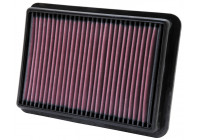 Filtro de repuesto K&N compatible con Hyundai H1, H300 2008-2016 / Nissan Navara 2.5 Diesel 2005-2011 ( 33-2980 K&N