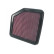 Filtro de repuesto K&N compatible con Lexus IS250 e IS350 (2005-2009) (33-2345) K&N, Miniatura 2