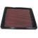 Filtro de repuesto K&N compatible con Mazda RX-7 1.3L 1985-1996 (33-2017) K&N