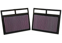Filtro de repuesto K&N compatible con Mercedes-Benz CL600 5.5L-V12 2003-2011 (2 por caja) (33-2412) K&N