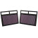 Filtro de repuesto K&N compatible con Mercedes-Benz CL600 5.5L-V12 2003-2011 (2 por caja) (33-2412) K&N, Miniatura 2